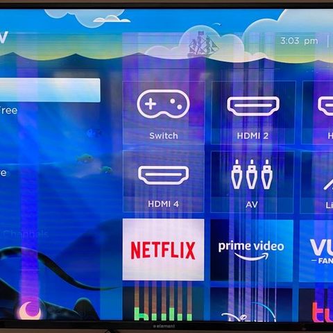 Ønsker å kjøpe en 50-65 tommer Smart Tv som trenger reparasjon