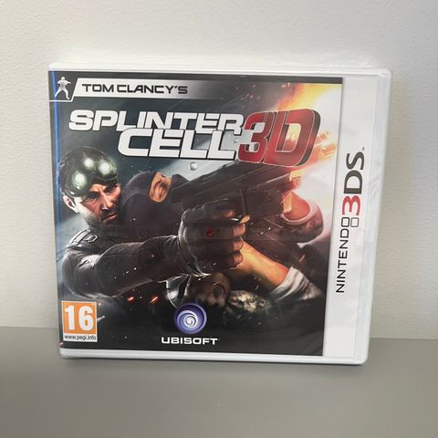 Nintendo 3DS spill: Tom Clancy’s Splinter Cell 3D (helt ny)