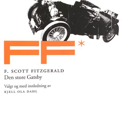 Den store Gatsby. F. Scort Fitzgerald
