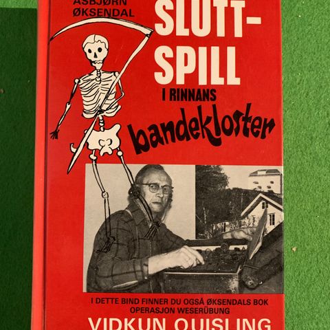 Asbjørn Øksendal - Sluttspill i Rinnans bandekloster (1981)  +++