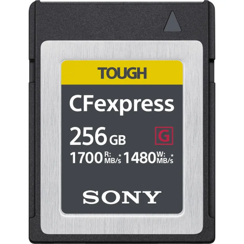 Sony Tough CF express Type B 256GB R 1700MB/s W 1480MB/s