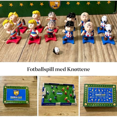 Snoopy / Knøttene - Gammelt Fotball spill