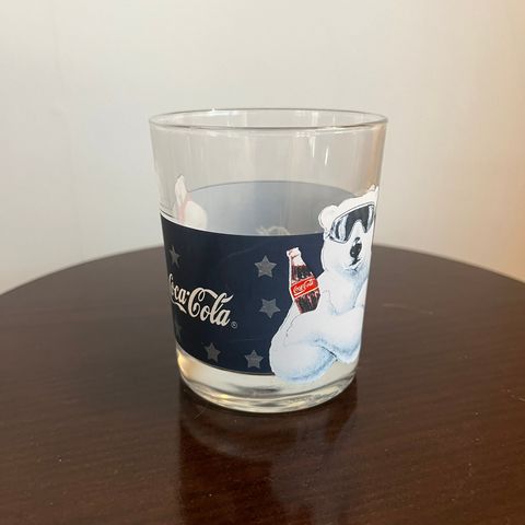 Coca cola isbjørn glass
