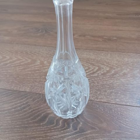 Krystall  vase