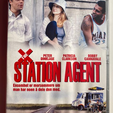 The Station Agent (DVD - 2003 - Thomas McCarthy) Norsk tekst.