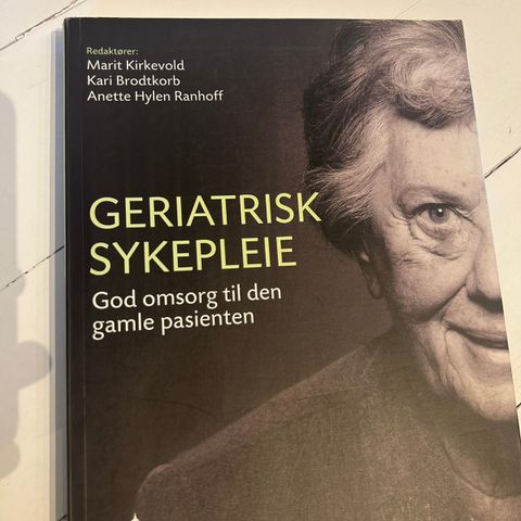 Geriatrisk sykepleie