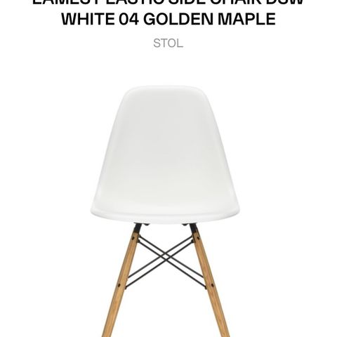 Vitra Eames DSW white 04 golden maple