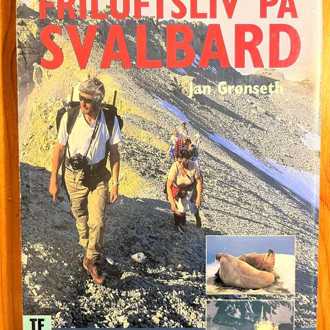 Bok "Friluftsliv på Svalbard"