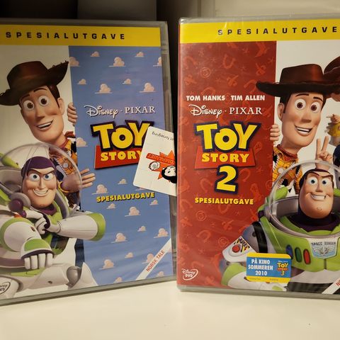 Toy Story 1, 2 og 3  NY!
