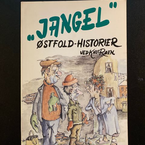 📚BORGE ANTIKVARIAT: « Jangel - Østfoldhistorier» Knut Roen