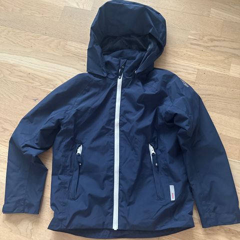 Shell / Regnjakke med avtakbar fleece syr 128