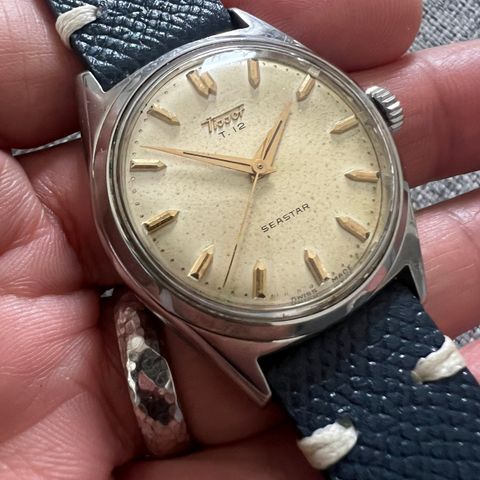 Flott vintage Tissot Seastar T-12 fra 1958! Solgt ny i Norge