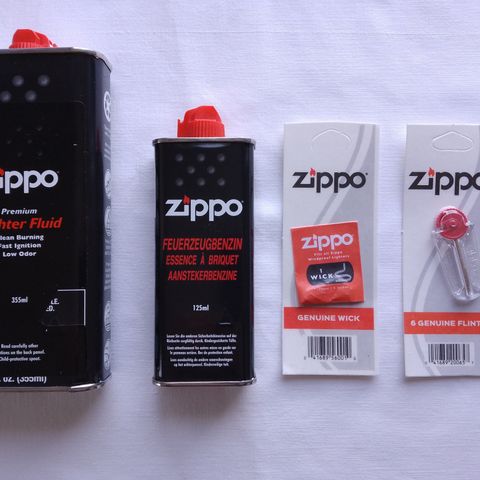 Zippo ekte Bensin , Zippo ekte veke