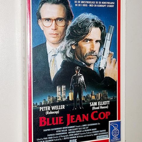 VHS BIG BOX.BLUE JEAN COP.