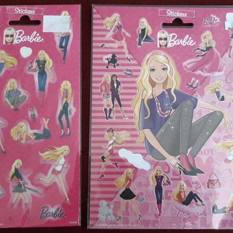 Barbie klistremerker