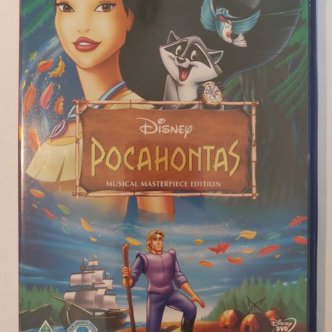 Pocahontas (DVD Disney, engelsk tekst/tale)