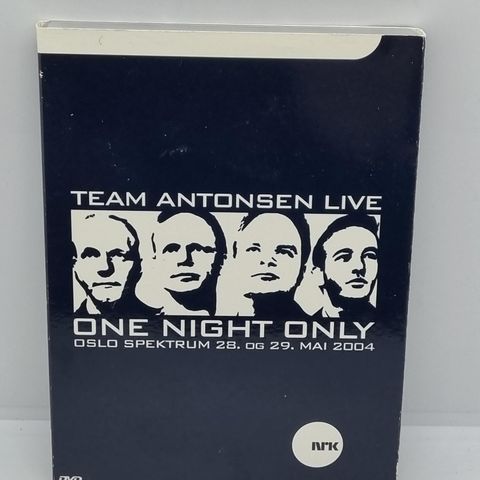 Team Antonsen Live. Dvd