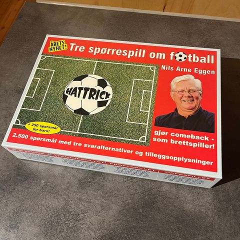 Spill- Hattrick /tre spørrespill om fotball