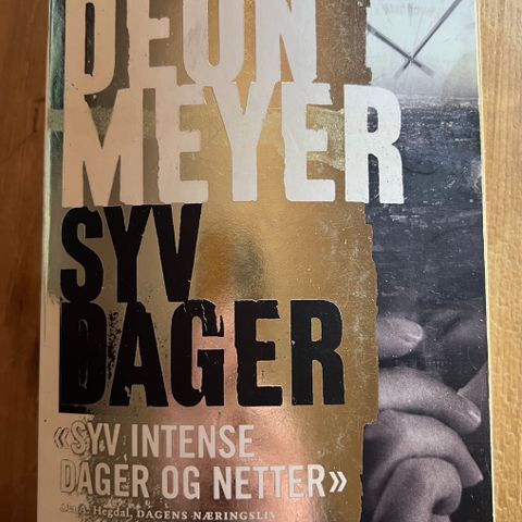 Syv dager av Deon Meyer