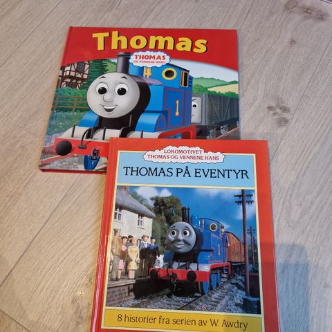 3 bøker om Thomas toget