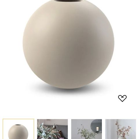 Cooe ball vase