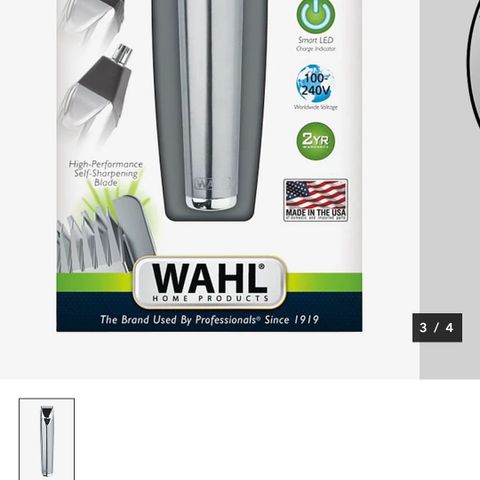 Wahl hårklipp "Lithium # Ion+"