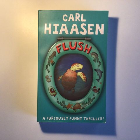 Bok - Flush av Carl Hiassen på Engelsk (Pocket)