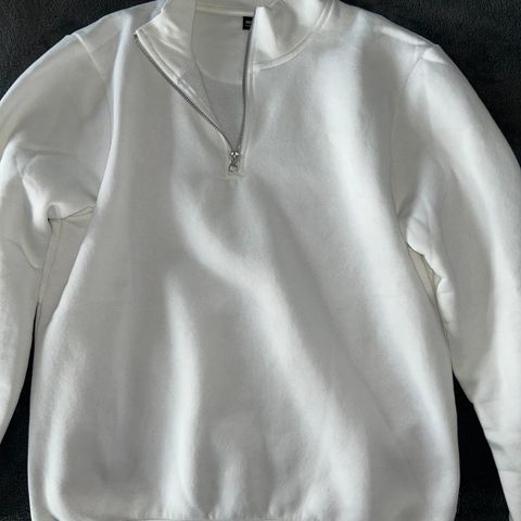 Half zip genser