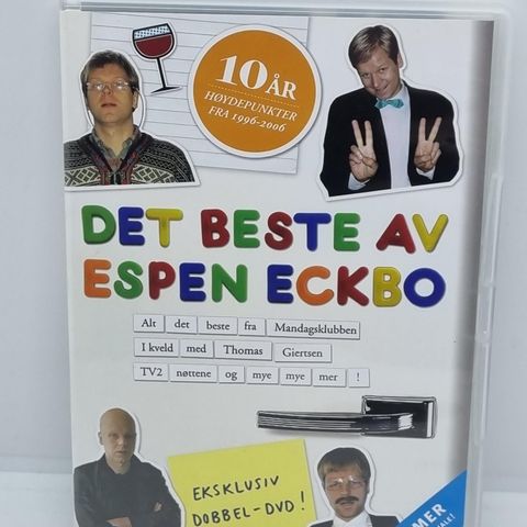 Det beste av Espen Eckbo. Dvd