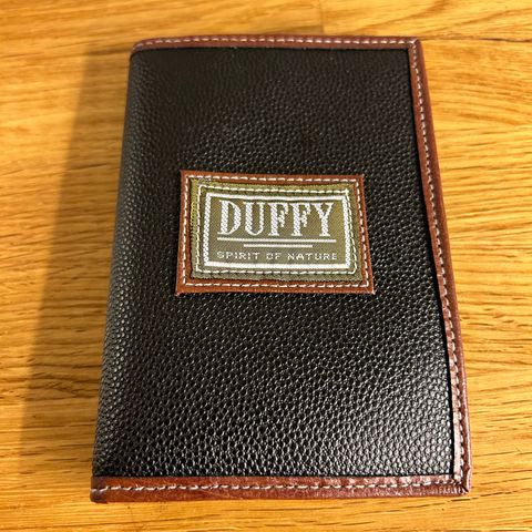 Ny Duffy lommebok i skinn