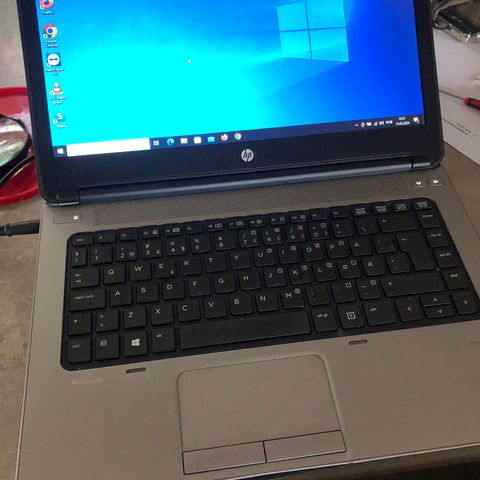 HP  645 G1, AMD A8 4500M 1.9 GHz Quad-Core ,8 GB Ram, 128GB SSD , Win 10 Pro.