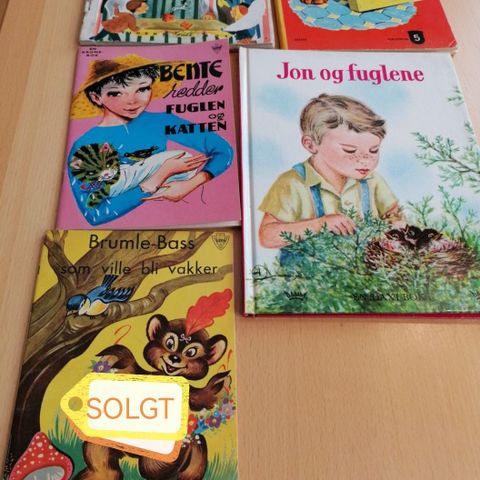 EN SOLGT Bildebøker/barnebøker 60-tallet