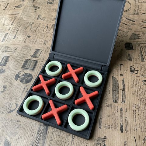 Tic Tac Toe (3D printed)