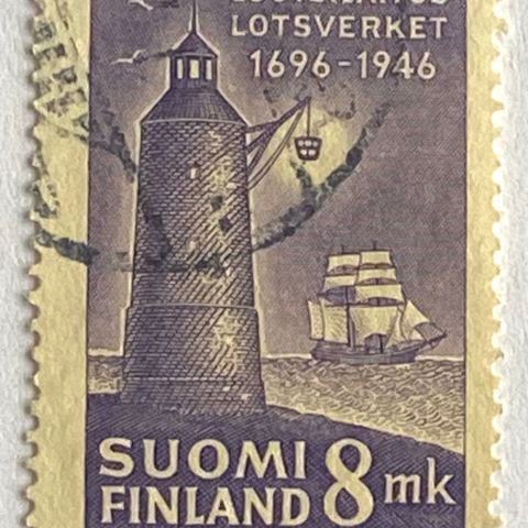 Finland 1946 Losvesenet  250 år  AFA 324  Stemplet