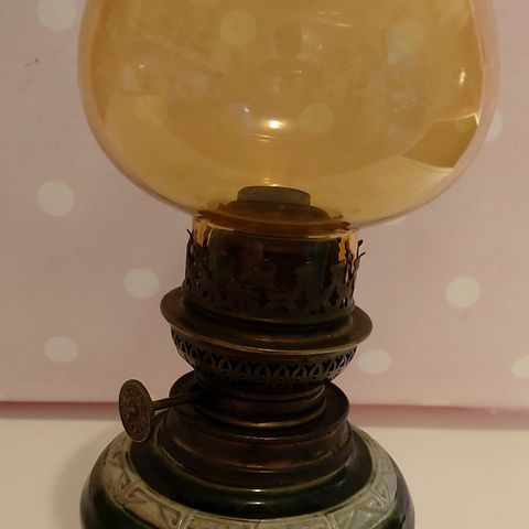 Sjelden gammel parafinlampe