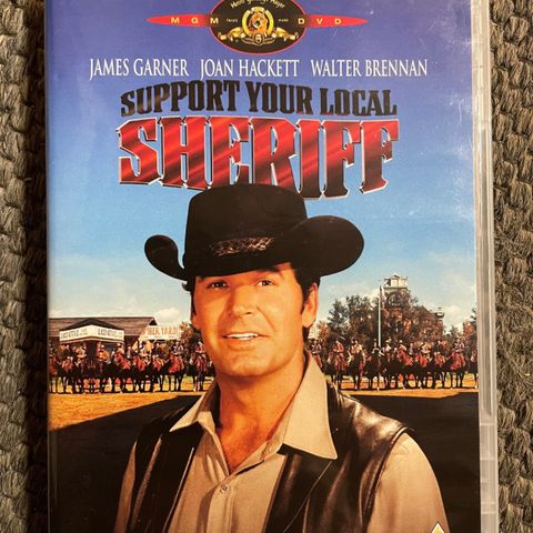 [DVD] Support Your Local Sheriff - 1969 (norsk tekst)