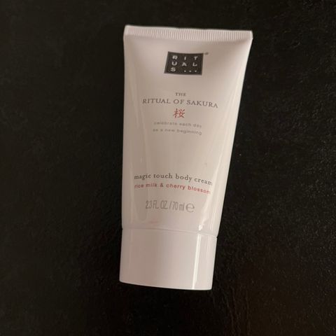 Rituals bodycream ny uåpnet.