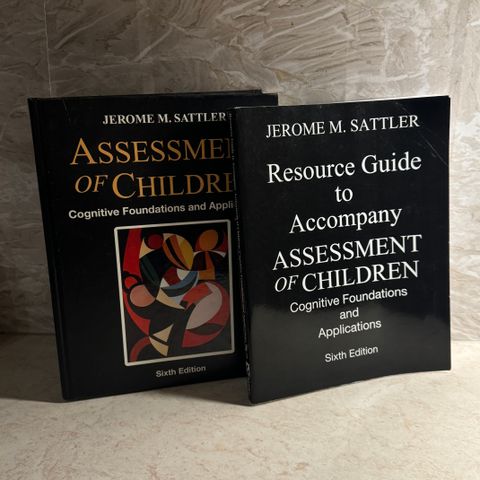 assessment of children Sixth edition