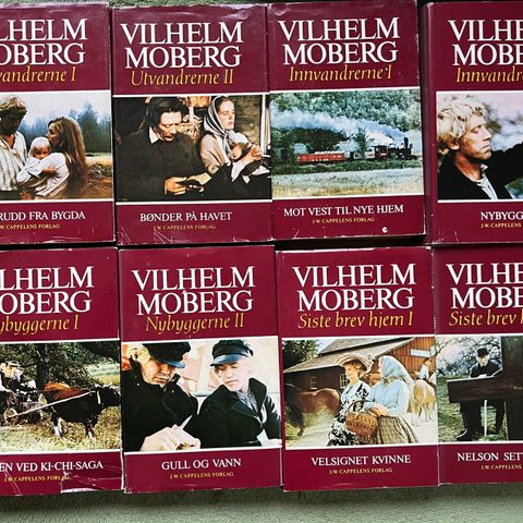 Vilhelm Moberg’s romaner om utvandrere til Amerika