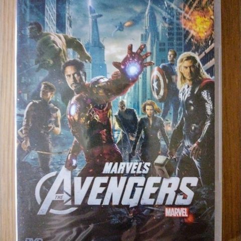 Dvd. The Avengers. Marvel. Eventyr/Sci-Fi/Action. Norsk tekst. Ny i plast.