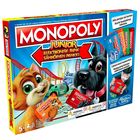 Monopoly Junior Elektronisk Bank