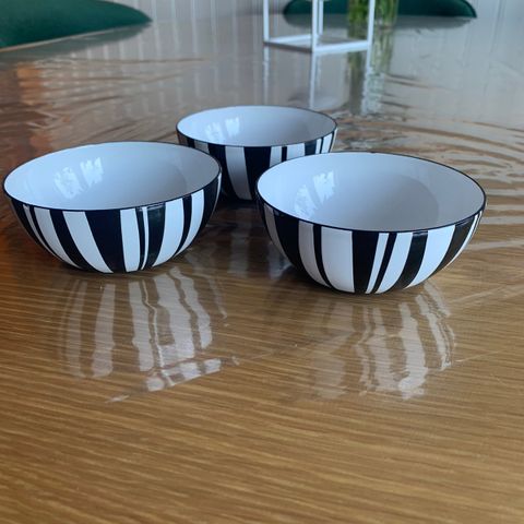 3 stk. Cathrineholm stripes bowl 10 cm