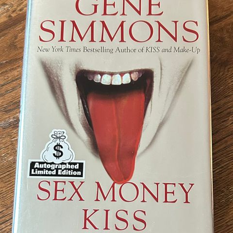 Signerte Gene Simmons (KISS) bøker