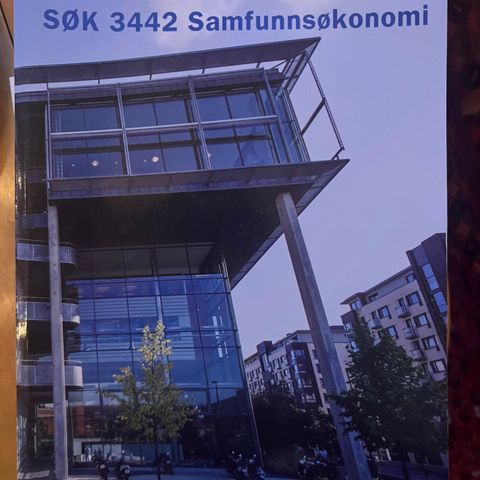 Samfunnsøkonomi bok