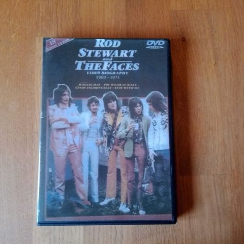 Rod Stewart & The Faces - Video Biography - DVDR fra Japan