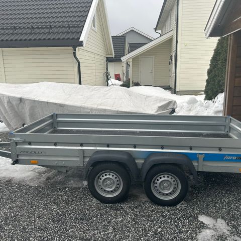 Varehenger boggi 331x150 cm 750 kg (klasse B)