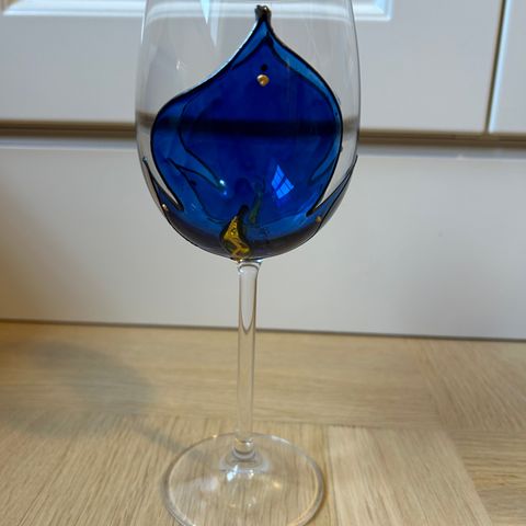 Kunstglass vin