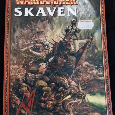 Warhammer fantasy 7th ed skaven army book