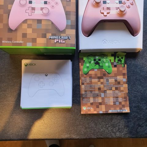 Minecraft Pig Pink kontroller xbox selges