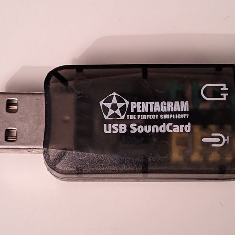 USB lydkort sound card Pentagram